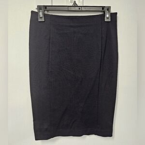 ANN TAYLOR Black Pencil Mini-Skirt